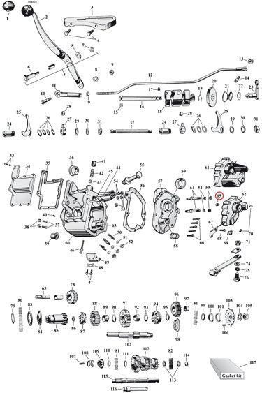 PIN, SPROCKET COVER