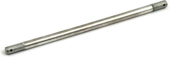 Front wheel axle. Black