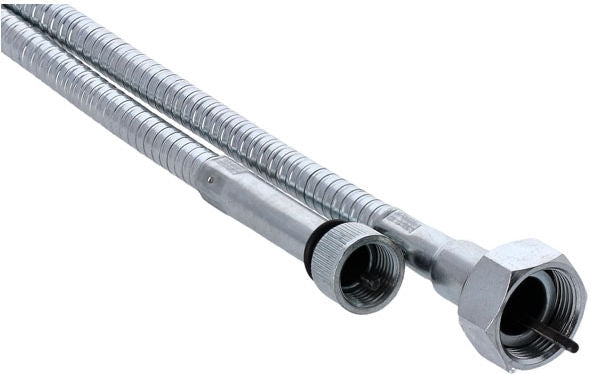 Speedo cable, rear wheel drive. Metal housing