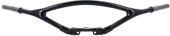 EARLY SPRINGER HANDLEBAR, OFFSET, BLACK