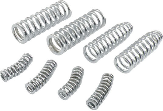 Replacement 8-spring set for early Springer forks. Chrome