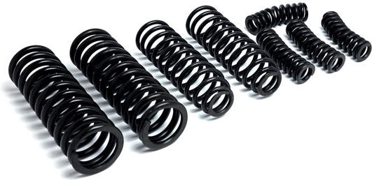 Replacement 8-spring set for early Springer forks. Black Par