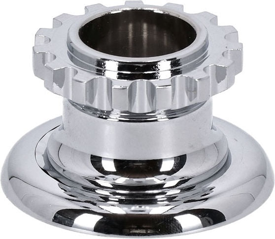 Stem crown nut, Springer forks. Chrome