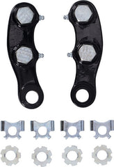 Replacement rocket set for +16" & +20" Springer forks. Black