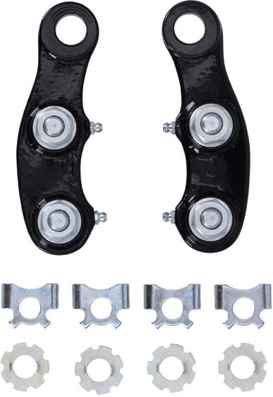 Replacement rocket set for +16" & +20" Springer forks. Black