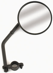 Reproduction sidevalve mirror. Black, long stem