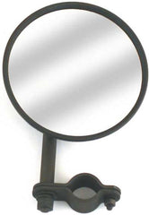 Reproduction sidevalve mirror. Black, long stem