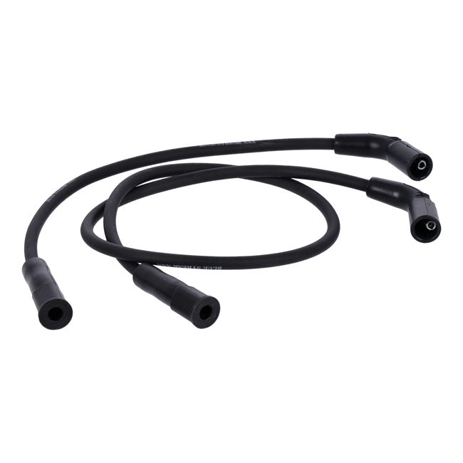 Blue Streak, XXX spark plug wire set. Black, white print