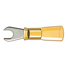Standard Co, Spade terminal connectors #10. Yellow