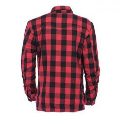 WCC Dominator Riding Flannel Shirt Red/Black CE Appr.