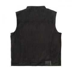 WCC X 13 1/2 Dominator Black Canvas Riding Vest