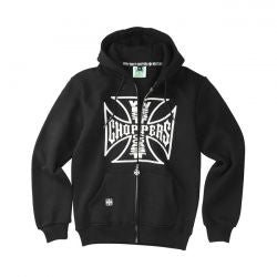 WCC OG Logo Zip Hoodie Black