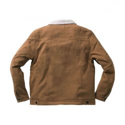 WCC Sherpa Lined Canvas Jacket Black