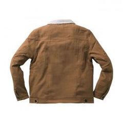 WCC Sherpa Lined Canvas Jacket Black
