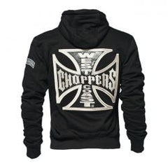 WCC Choppers Por Vida Zip Hoodie Black