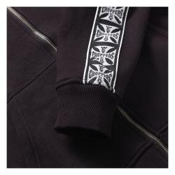 WCC Taped Zip Hoodie Black