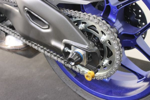 Mg-biketec Crash Pads - Swingarm Yamaha YZF-R1 Black 2017 | 2002-997015