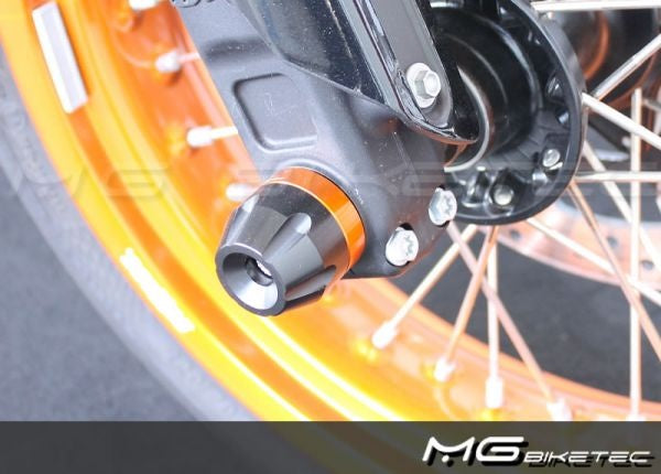 Mg-biketec Crash Pads - Fork KTM 690 Enduro Orange 2008 | 2071-656508