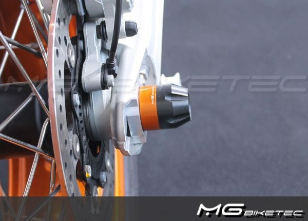 Mg-biketec Crash Pads - Swingarm KTM 690 Enduro Orange 2008 | 2072-656508