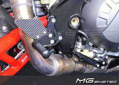 Mg-biketec Sport Rearset Benelli Café Racer 899 Black 2009 | 2500-076007