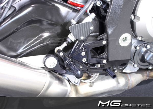 Mg-biketec Sport Rearset BMW S 1000 R Black 2014-2016 | 2500-087014