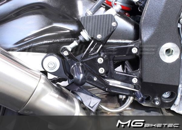 Mg-biketec Sport Rearset BMW S 1000 R Black 2014-2016 | 2500-087014