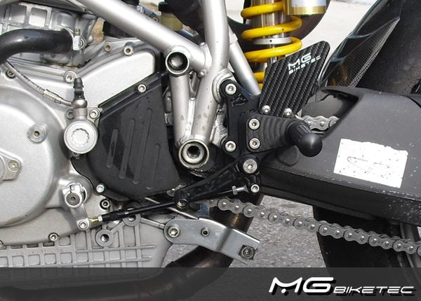 Mg-biketec Sport Rearset Ducati 749 / 749 R Black 2003 | 2500-156503