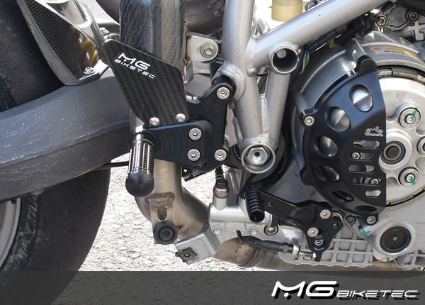 Mg-biketec Sport Rearset Ducati 749 / 749 R Black 2003 | 2500-156503