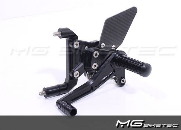 Mg-biketec Sport Rearset Ducati 899 Panigale Black 2014 | 2500-156612