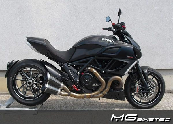Mg-biketec Sport Rearset Ducati Diavel Black 2011 | 2500-158511