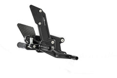 Mg-biketec Sport Rearset Honda CB 1000 R Black 2008 | 2500-257108