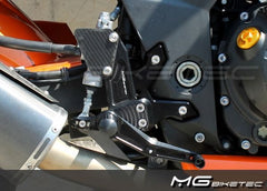 Mg-biketec Sport Rearset Kawasaki Z 750 Black 2007 | 2500-365007