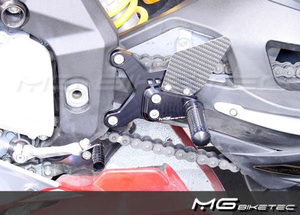 Mg-biketec Sport Rearset MV Agusta F4 1000 RR Black 2011 | 2500-457014