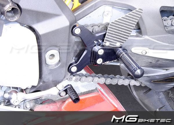 Mg-biketec Sport Rearset MV Agusta F4 1000 RR Black 2011 | 2500-457014