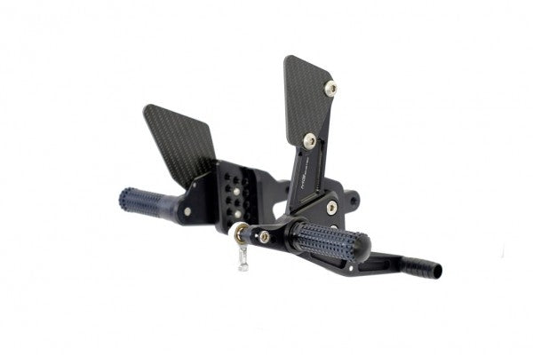 Mg-biketec Sport Rearset Suzuki GSX-R 1000 Black 2005-2006 | 2500-857005