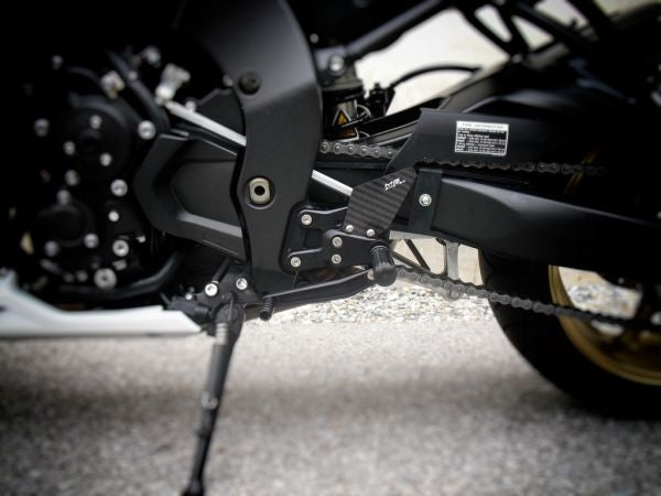 Mg-biketec Sport Rearset Yamaha FZ-1 Black 2006 | 2500-996010