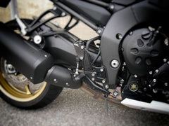 Mg-biketec Sport Rearset Yamaha FZ-1 Black 2006 | 2500-996010