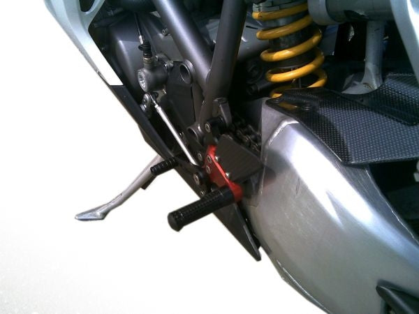 Mg-biketec Sport Rearset Ducati 848 Red 2008 | 2530-156508