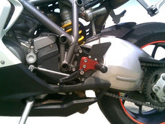 Mg-biketec Sport Rearset Ducati 848 Red 2008 | 2530-156508