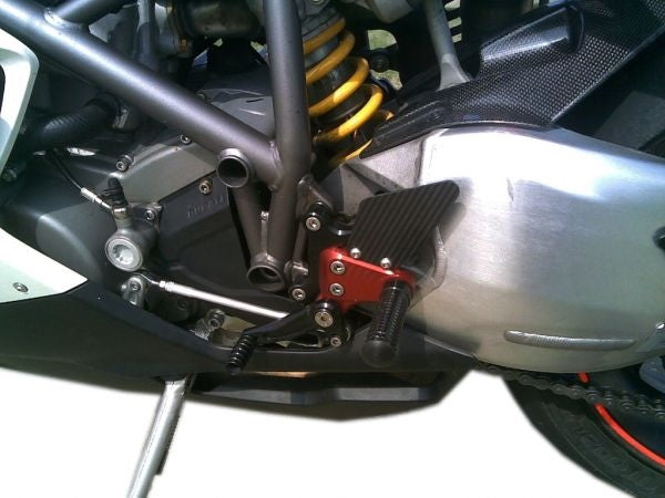 Mg-biketec Sport Rearset Ducati 848 Red 2008 | 2530-156508