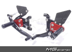 Mg-biketec Sport Rearset Ducati 899 Panigale Red 2014 | 2530-156512