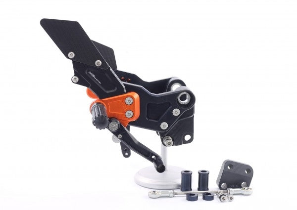 Mg-biketec Sport Rearset KTM 125 Duke Orange 2011-2016 | 2570-651511