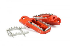 Mg-biketec Enduro / Supermoto Foot Pegs KTM 125 EXC Orange 2009 | 2670-653014