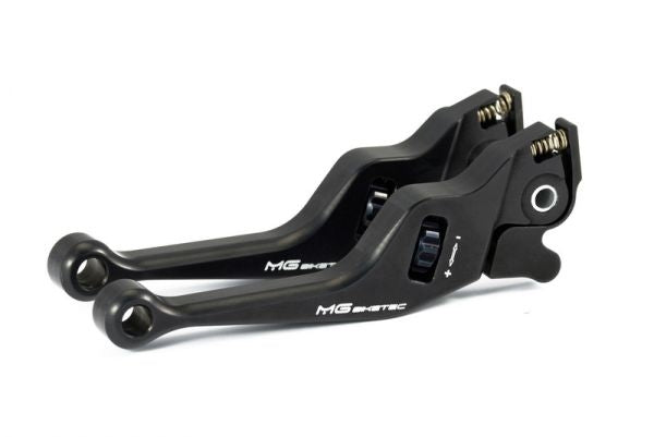 Mg-biketec Brake Lever Set - Short Vespa PX 125 2T (Heng Tong Bremspumpe) Gold 1984 | 4013-7500LR