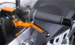 Mg-biketec Clutch Lever - Foldable Ducati Hypermotard 796 Orange 2010 | 4072-155008