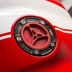 Mg-biketec Fuel Filler Cap Suzuki GSF 650 / 650 S Bandit Red 2007 | 5530-857007
