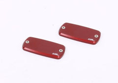 Mg-biketec Reservoir Covers - Front & Rear Brake Kawasaki J 300 Red 2014 | 5533-363014