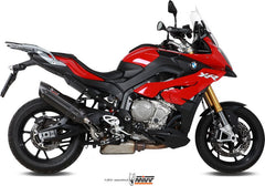 Mivv SPORT SUONO SLIP-ON Muffler BLACK STAINLESS STEEL for BMW S 1000 XR 2015 ECE approved (Euro3/Euro4)  | B.027.L9