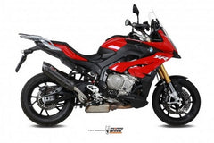 Mivv SPORT SUONO SLIP-ON Muffler BLACK STAINLESS STEEL for BMW S 1000 XR 2015 ECE approved (Euro3/Euro4)  | B.027.L9