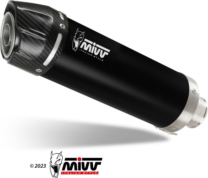 Mivv GP BLACK STAINLESS STEEL WITH CARBON CAP | H.034.LXBC